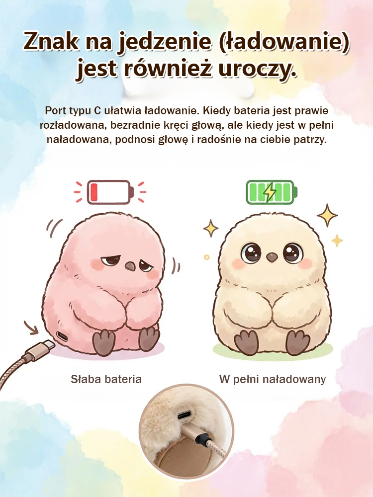 Inteligentna zabawka towarzysząca w formie robotycznego zwierzaka.🔥 OFERTA PREMIEROWA: Dołącz do ponad 50 000 pierwszych użytkowników. Tylko dzisiaj 50% ZNIŻKI! Zostało już tylko kilka sztuk do adopcji.