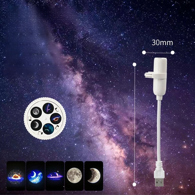 Kreatywna lampa z projekcją głębin morskich✨Zmień swój pokój w magiczny ocean w zaledwie jedną sekundę! 🌊