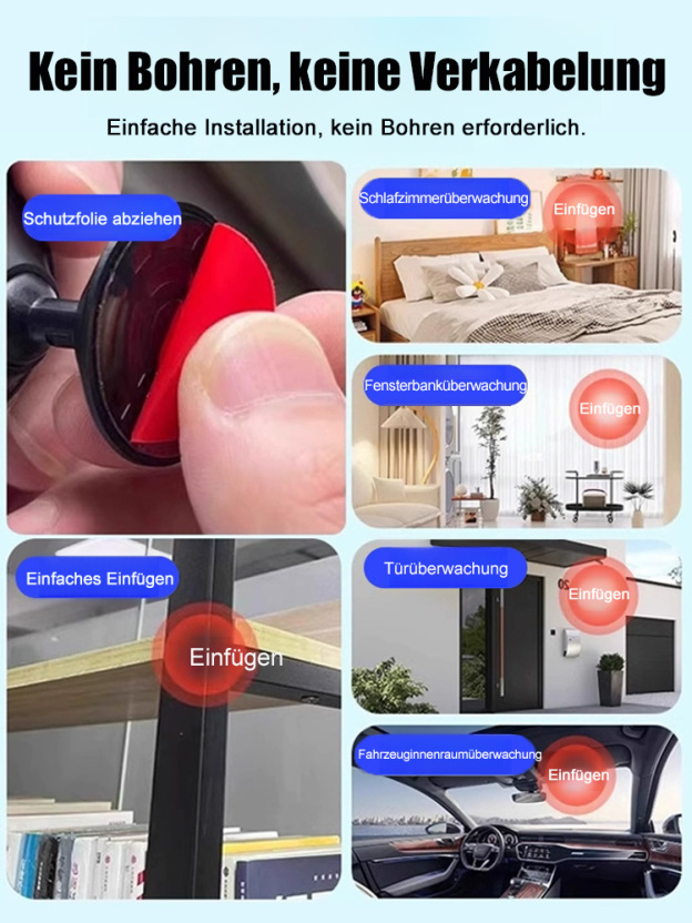 【Ultra-Langzeitbetrieb 900 Tage】Kabellose Fernüberwachungskamera