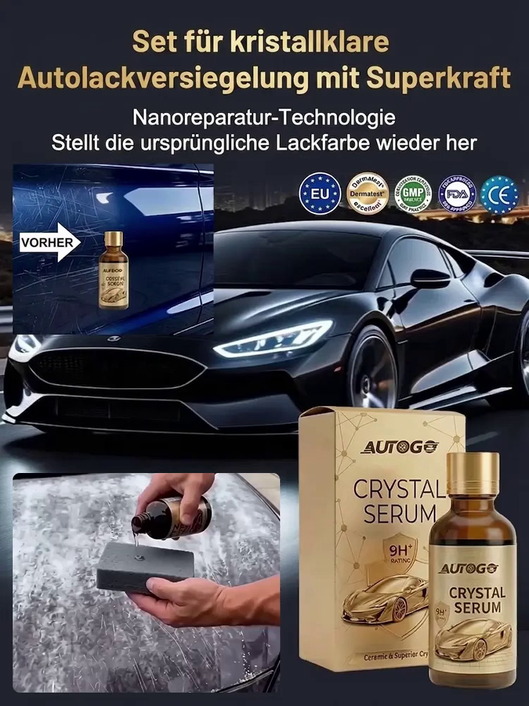 Modernste Autopflegetechnologie! 3-in-1-Lösung: Keramikversiegelung, Rostentfernung und Kratzerreparatur!