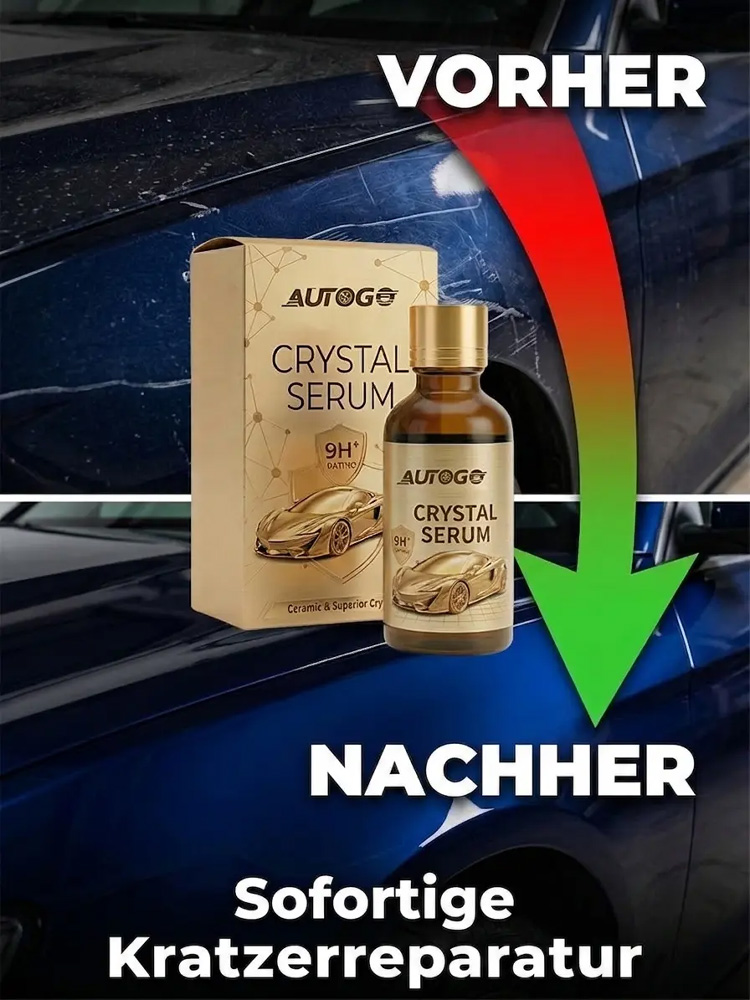 Modernste Autopflegetechnologie! 3-in-1-Lösung: Keramikversiegelung, Rostentfernung und Kratzerreparatur!