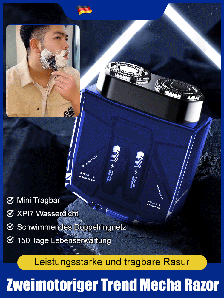 Trend-Rasierer mit zwei Motoren – jetzt zum Top-Preis! Nur für kurze Zeit und solange der Vorrat reicht.