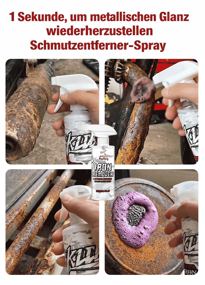 ⚓️ Entwickelt von einer Werft-Forschungsabteilung – limitiert auf 300 Stück, höchste Qualität🇪🇺 EU-zertifizierte Sicherheitsformel – entfernt Rost und bildet einen Schutzfilm🚘 Einfach sprühen und abspülen