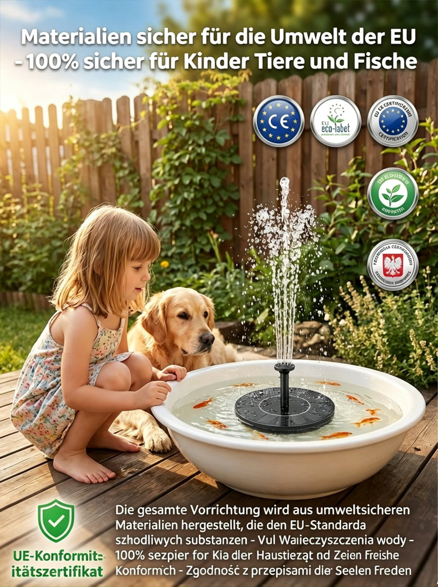 0 € Stromkosten: Vollautomatisches Wasserspiel ohne lästige Kabelverlegung ☀️💧92% Ihrer Nachbarn nutzen es bereits: 2er-Set für nur 52 € sichern 📉✅