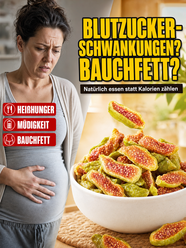 Hochgelegene Grüne Bio-Feigen 100% Natur — 0% Zuckerzusatz & Ungeschwefelt — Räumungsverkauf: Bis zu 6 Stück im Sparpaket!