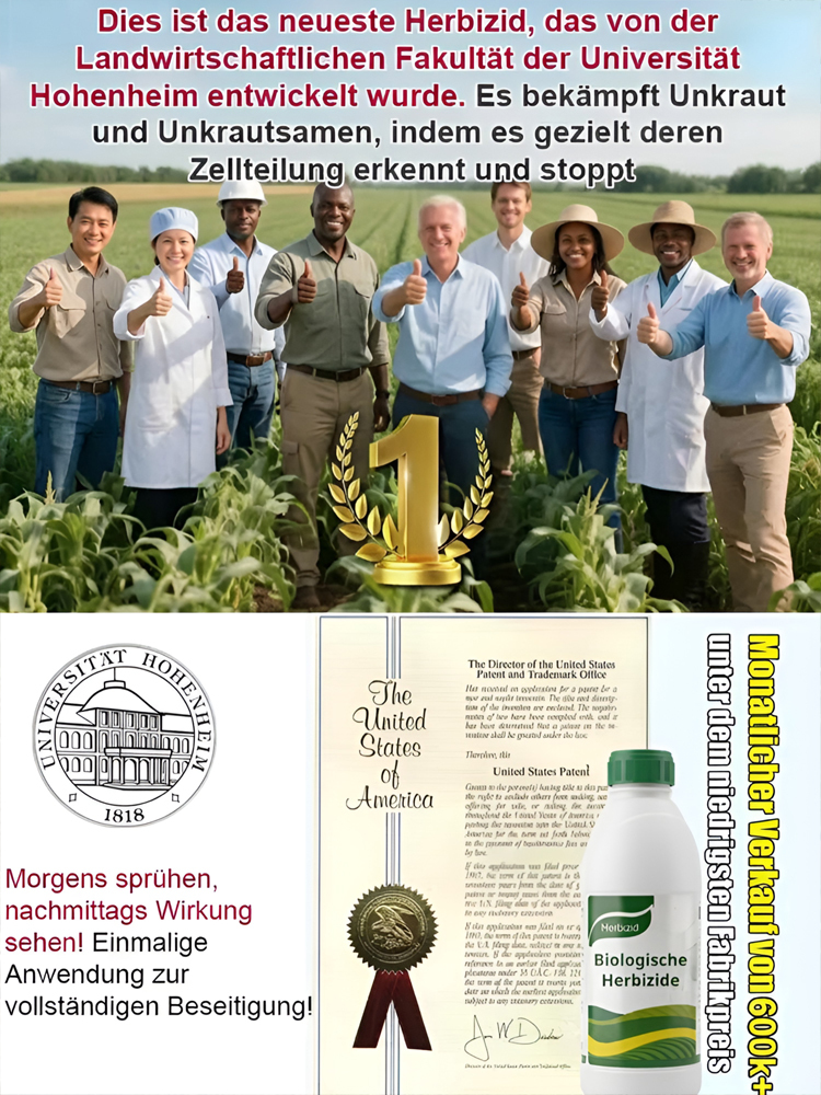 Unkraut radikal vernichten: Profi-Konzentrat schützt Bäume und wirkt bis zur Wurzel 🌿🌳Retten Sie Ihren Garten: Schnelle Wirkung gegen hartnäckiges Unkraut ohne Herumzupfen 🏡genial