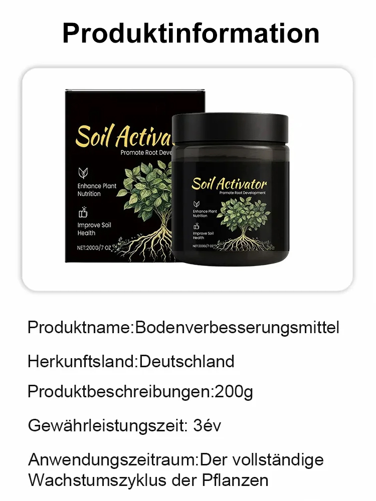 【30% höhere Keimrate】Neues Upgrade für Hausgarten-Bodenmittel🌿30% höhere Keimrate – doppelte Ernte🌱 Pflanzliche Naturformel – belebt die Bodenlebewesen💧 Locker und durchlässig – Wurzeln atmen frei durch