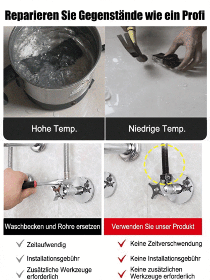 🇪🇺 EU-zertifiziert, umweltfreundlich, ungiftig – stoppt Lecks mit einem Auftrag🔥 Hitzebeständig, alterungsbeständig, dauerhaft wasserdicht – reißt nicht, löst sich nicht🛁 Für Bad, Rohre, Dach & Wände – 30 Jahre lang keine Probleme mehr.