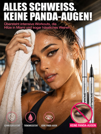 0,01mm Präzisions-Eyeliner mit 3s-Schnelltrocknung | Augenärztlich Getestet & Hypoallergen | Exklusiver Mengenrabatt!