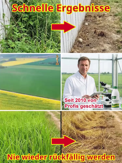 Unkraut radikal vernichten: Profi-Konzentrat schützt Bäume und wirkt bis zur Wurzel 🌿🌳Retten Sie Ihren Garten: Schnelle Wirkung gegen hartnäckiges Unkraut ohne Herumzupfen 🏡genial
