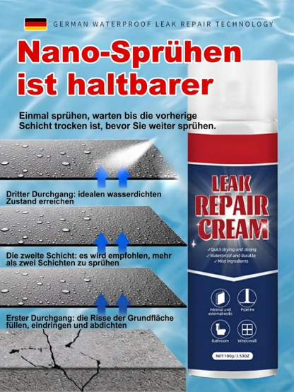 🇪🇺 EU-zertifiziert, umweltfreundlich, ungiftig – stoppt Lecks mit einem Auftrag🔥 Hitzebeständig, alterungsbeständig, dauerhaft wasserdicht – reißt nicht, löst sich nicht🛁 Für Bad, Rohre, Dach & Wände – 30 Jahre lang keine Probleme mehr.