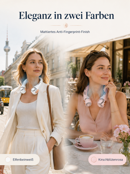 360° KI-Nackenventilator aus medizinischem Silikon  – Beseitigt Hitze in Sekunden! Jetzt bis zu 66% im Familien-Set sparen.