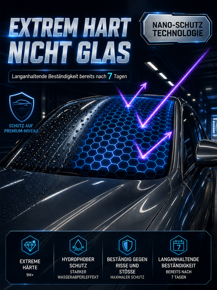 Nano-Glasreparaturharz (10ml) – Deutsche CeO₂-Technologie mit Brechungsindex 1.52 & EU-Zertifikat – Räumungsverkauf