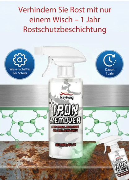 ⚓️ Entwickelt von einer Werft-Forschungsabteilung – limitiert auf 300 Stück, höchste Qualität🇪🇺 EU-zertifizierte Sicherheitsformel – entfernt Rost und bildet einen Schutzfilm🚘 Einfach sprühen und abspülen
