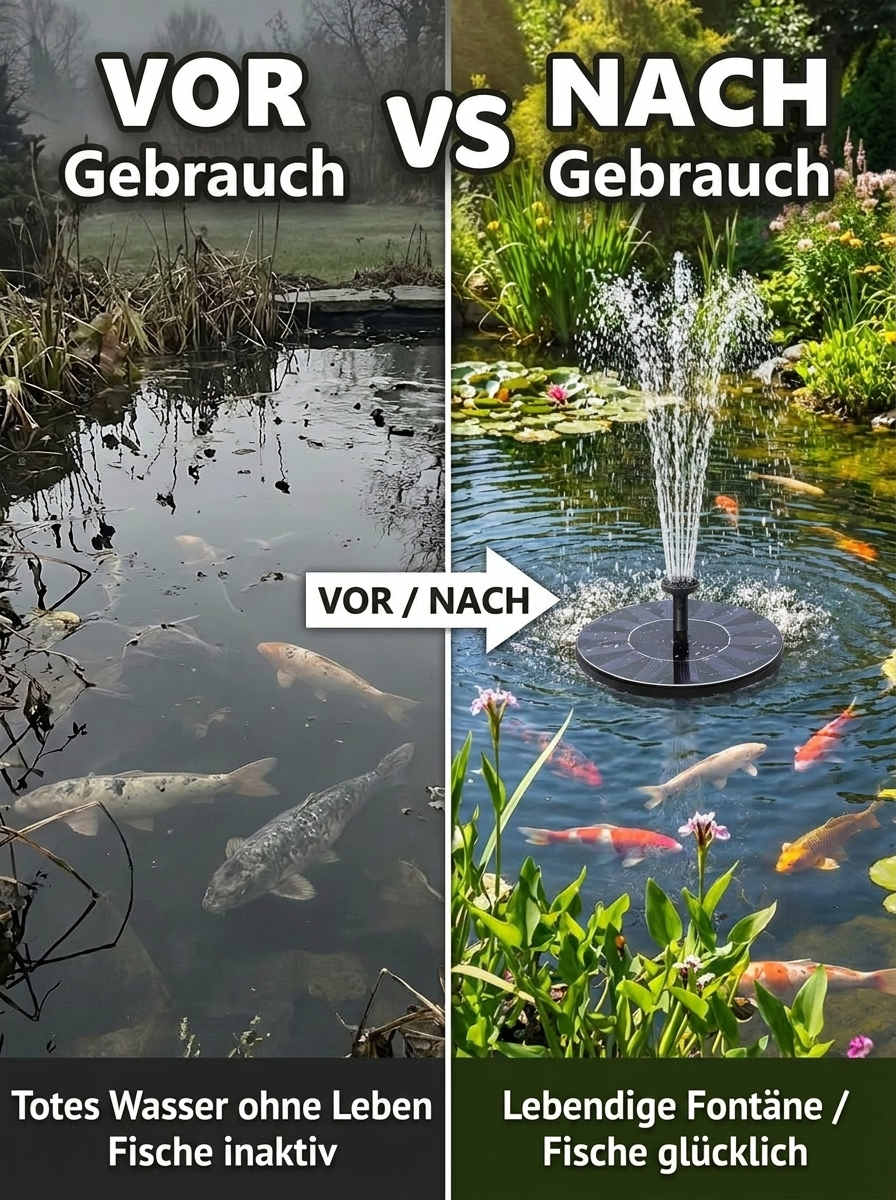 0 € Stromkosten: Vollautomatisches Wasserspiel ohne lästige Kabelverlegung ☀️💧92% Ihrer Nachbarn nutzen es bereits: 2er-Set für nur 52 € sichern 📉✅