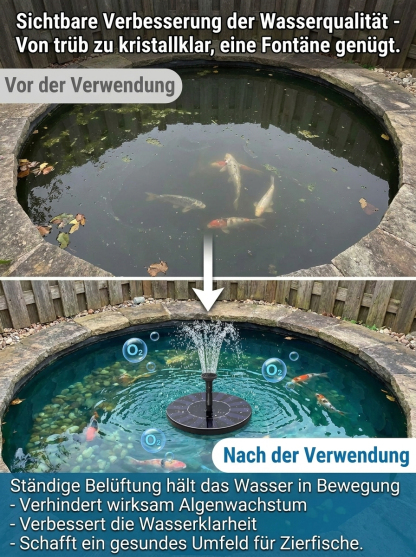 0 € Stromkosten: Vollautomatisches Wasserspiel ohne lästige Kabelverlegung ☀️💧92% Ihrer Nachbarn nutzen es bereits: 2er-Set für nur 52 € sichern 📉✅