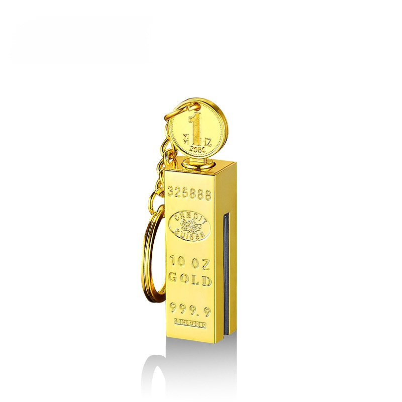Schluss mit Einweg-Feuerzeugen! Luxuriöses Gold-Design trifft auf ewige Flamme – Ein Must-have für 2026 💎✨Der "Goldbarren" für die Hosentasche: Das ewige Streichholz für echte Kerle 🪙🔥