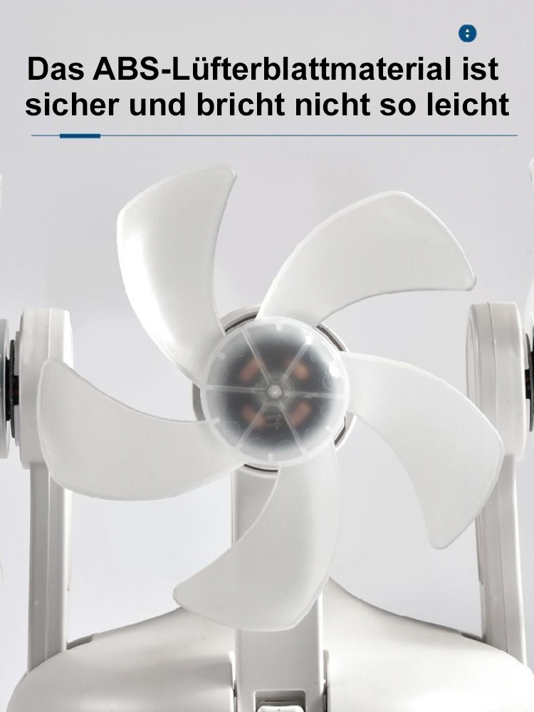 Intelligenter 118cm Deckenventilator mit Vollspektrum-Licht (Ra95) | 28dB Extrem Leise & 48% Blaulichtfilter | Begrenzter Restbestand 🔬