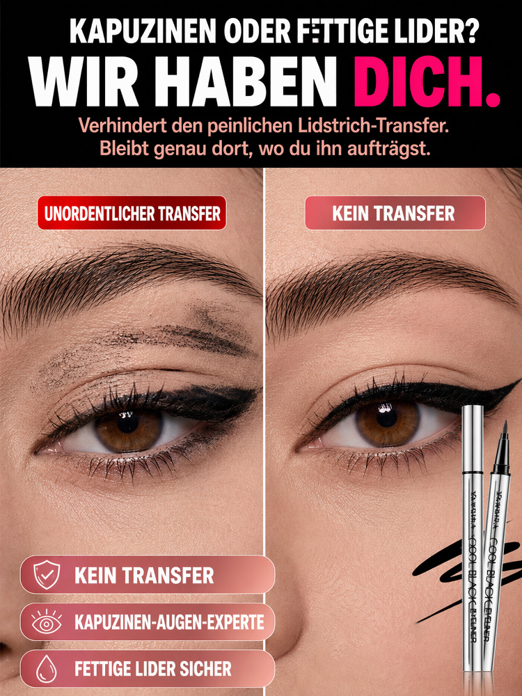 0,01mm Präzisions-Eyeliner mit 3s-Schnelltrocknung | Augenärztlich Getestet & Hypoallergen | Exklusiver Mengenrabatt!