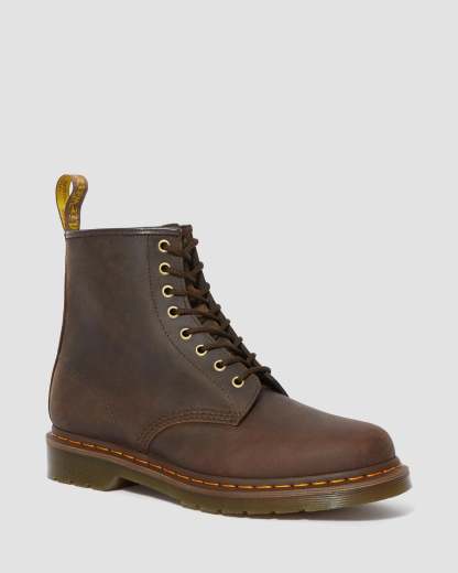 1460 Crazy Horse Leather Ankle Boots