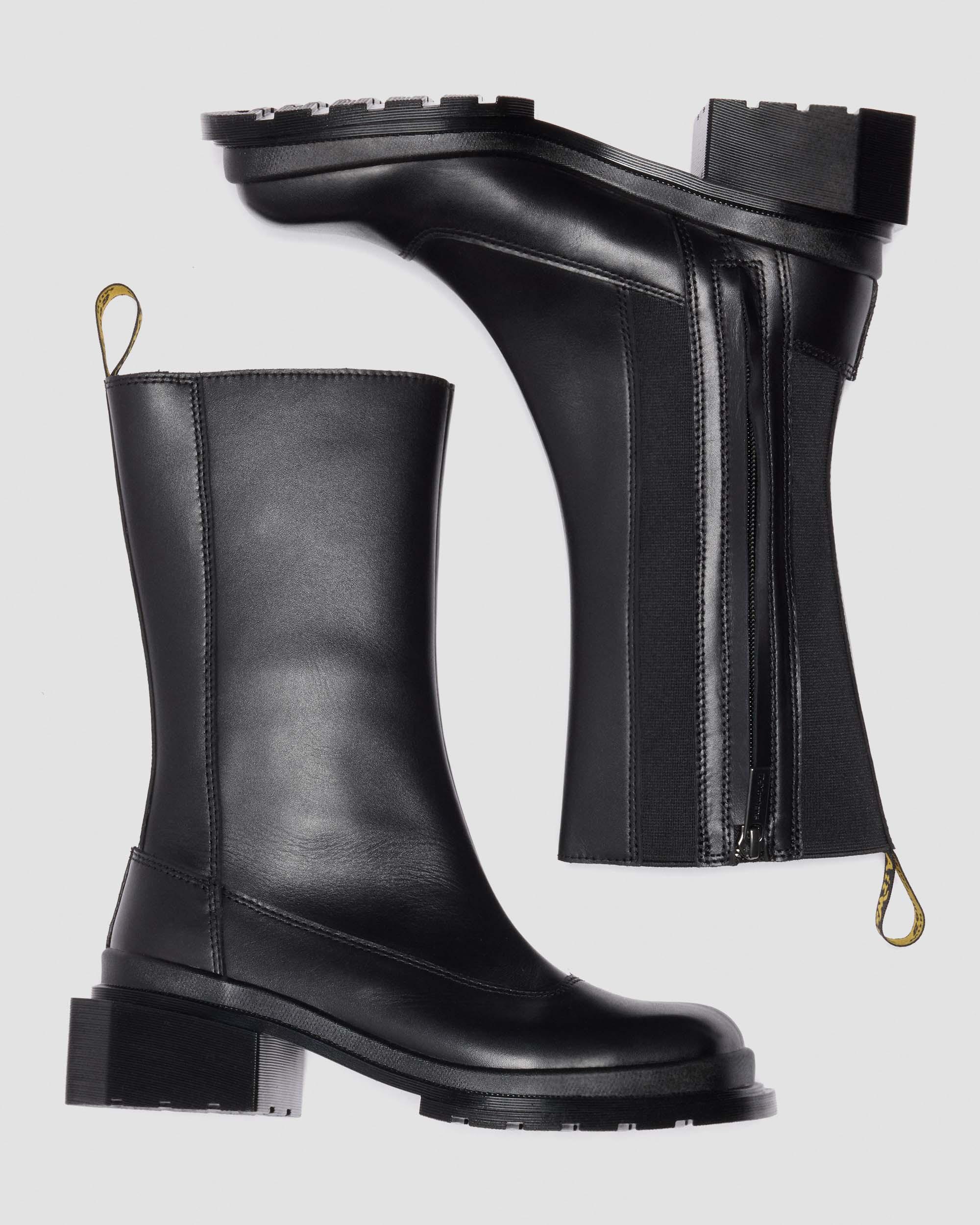 Maybole Hi Square Toe Leather Chelsea Boots
