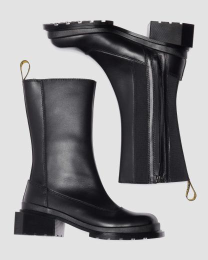 Maybole Hi Square Toe Leather Chelsea Boots