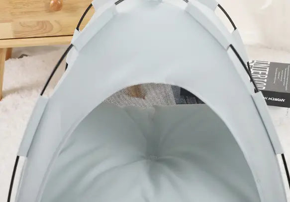 Cat Tent Cooling Mat Dog House Pet Sofa Camping Dog Bed With Cushion For Dog Kennel Indoor Cat Nest Cat Bed Pets