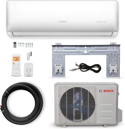 Bosch Thermotechnology Bosch Ultra-Quiet 24K BTU 230V Mini Split Air Conditioner & Cooling System Gen 2 with Inverter Heat Pump, 20.7 SEER High-Efficiency - Energy Star Certified