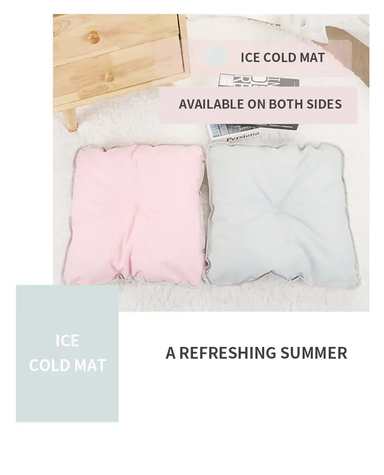 Cat Tent Cooling Mat Dog House Pet Sofa Camping Dog Bed With Cushion For Dog Kennel Indoor Cat Nest Cat Bed Pets