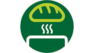 Bun warming rack to warm buns and croissants