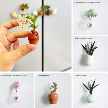 🎁Early Christmas🌸- Mini Ceramics Vase Fridge Magnet