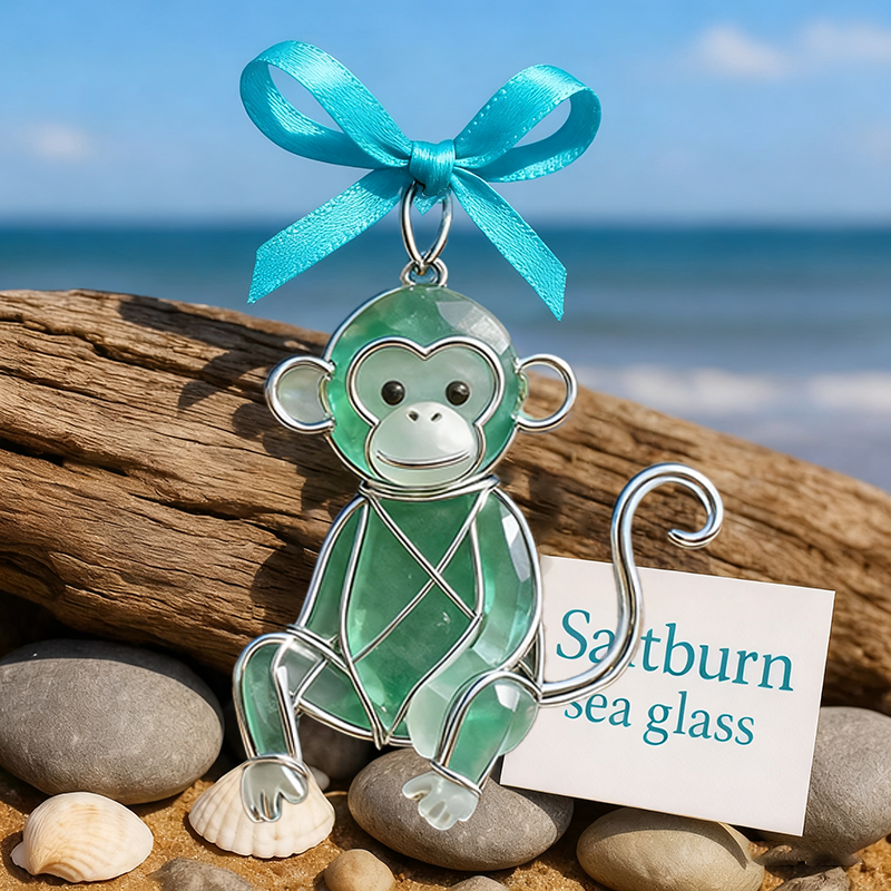 🌊 Sea Glass Horse Year Animal Gift