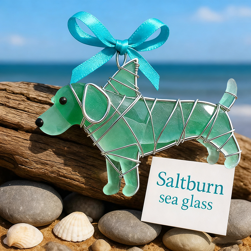 🌊 Sea Glass Horse Year Animal Gift