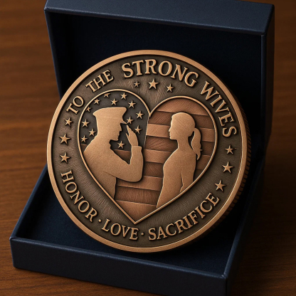 Women's Veteran Wife Commemorative Coin