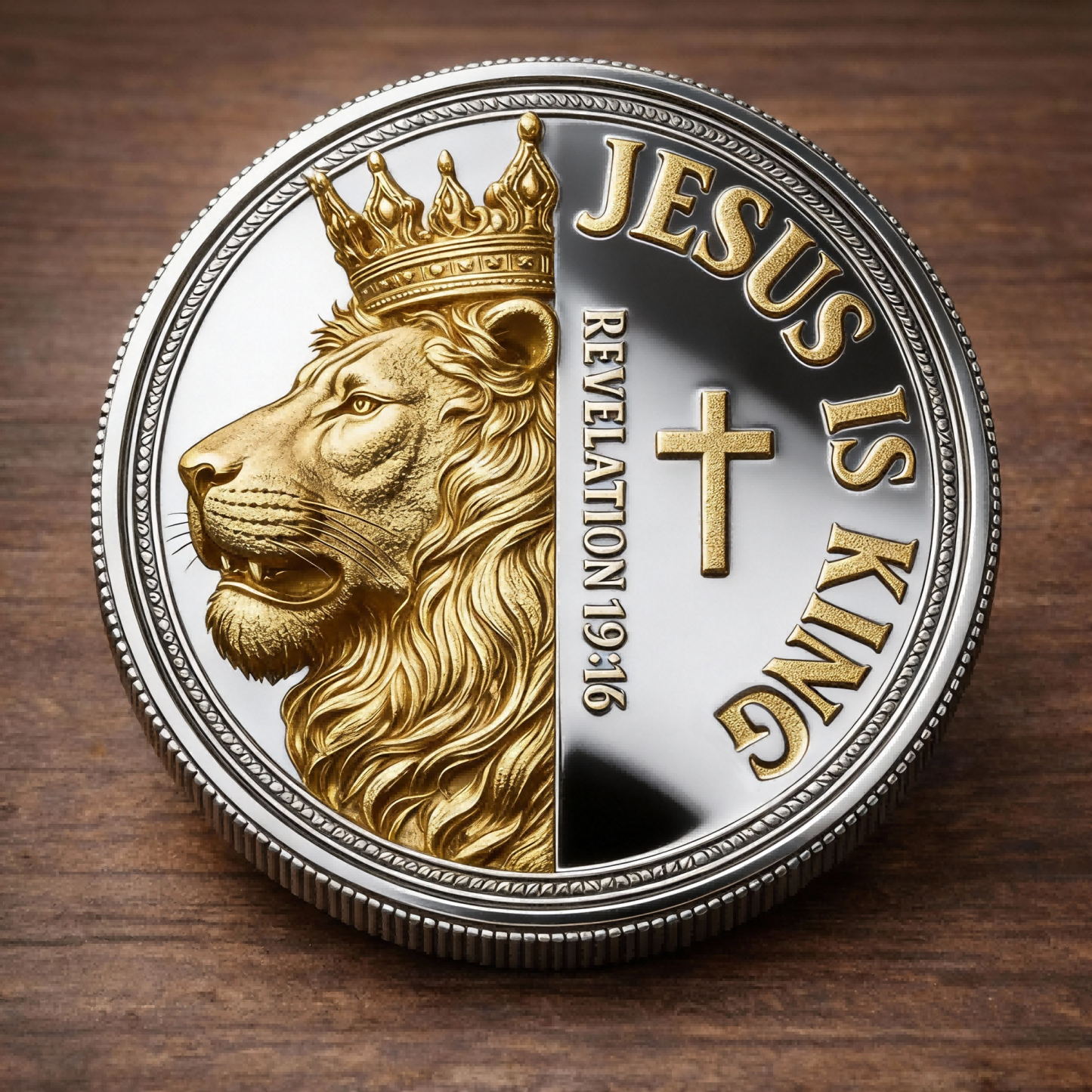 🏆Flash Sale 60% OFF -DELTA FORCE — ✝️ King of Kings – Lord of Lords Commemorative Coin