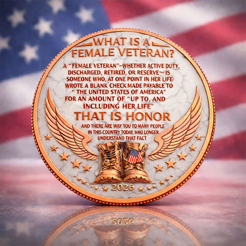 Honoring Female Veterans Commemorative Coin