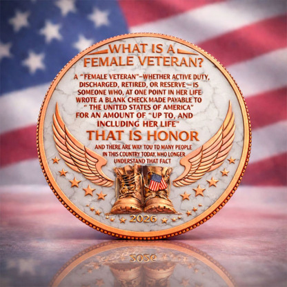 Honoring Female Veterans Commemorative Coin