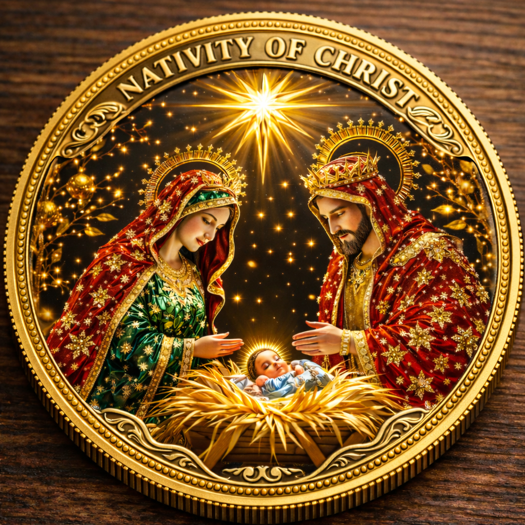 🏆New Year 60% OFF- Nativity of Christ Commemorative Coin
