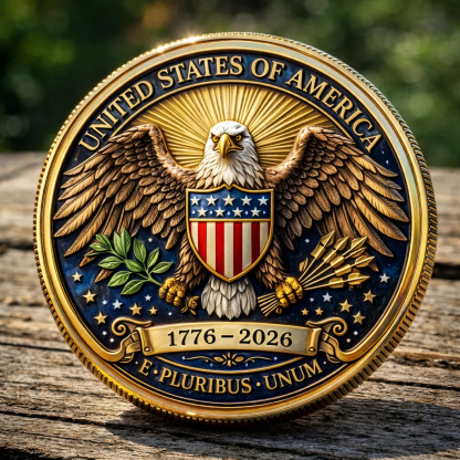 🏆Flash Sale 60% OFF - USA 250th Anniversary Patriotic Commemorative Coin