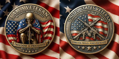 I Am a Veteran Commemorative Coin