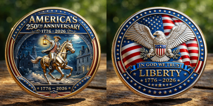 America’s 250th Anniversary Commemorative Coin (1776–2026)