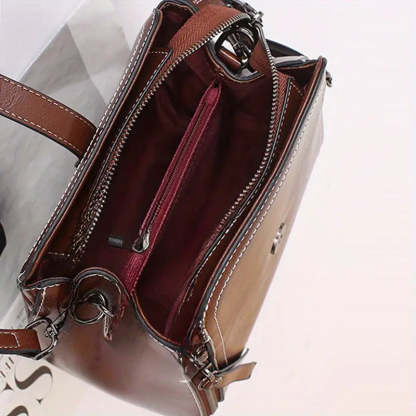Elegant Genuine Leather Crossbody Bag