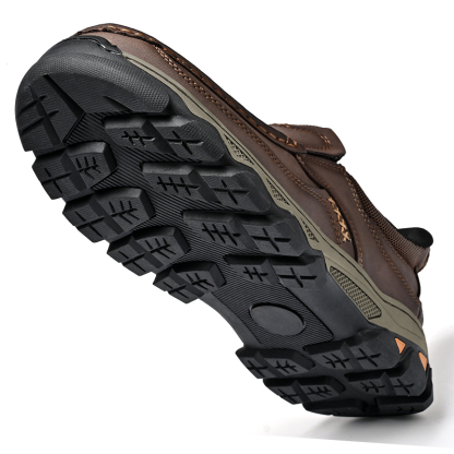 ⏰Promotion 60% OFF - 2026 New Men's Orthopedic Hands-Free Genuine Leather Slip On Loafers