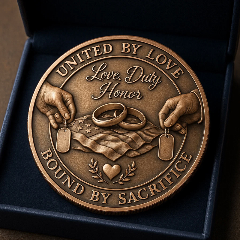 Women's Veteran Wife Commemorative Coin