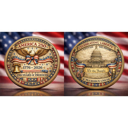Freedom & E Pluribus Unum Commemorative Coin