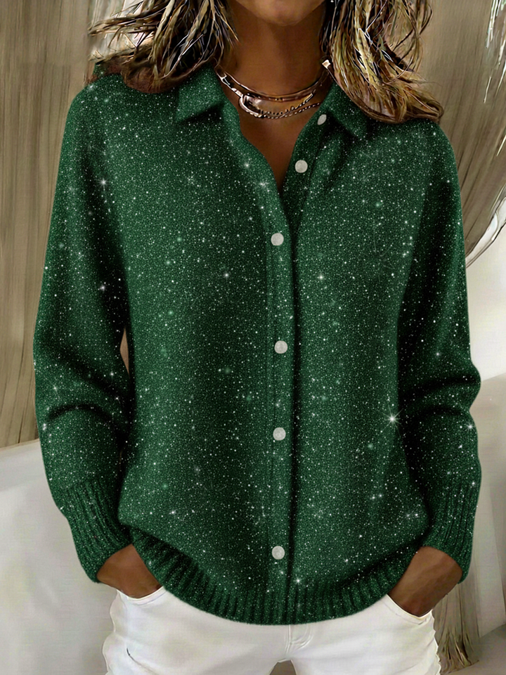 🎄Clearance Sale🔥Women's sequined glitter shirt/sweater.