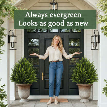 Artificial Cedar Landscape Tree – Outdoor Porch & Garden Decor
