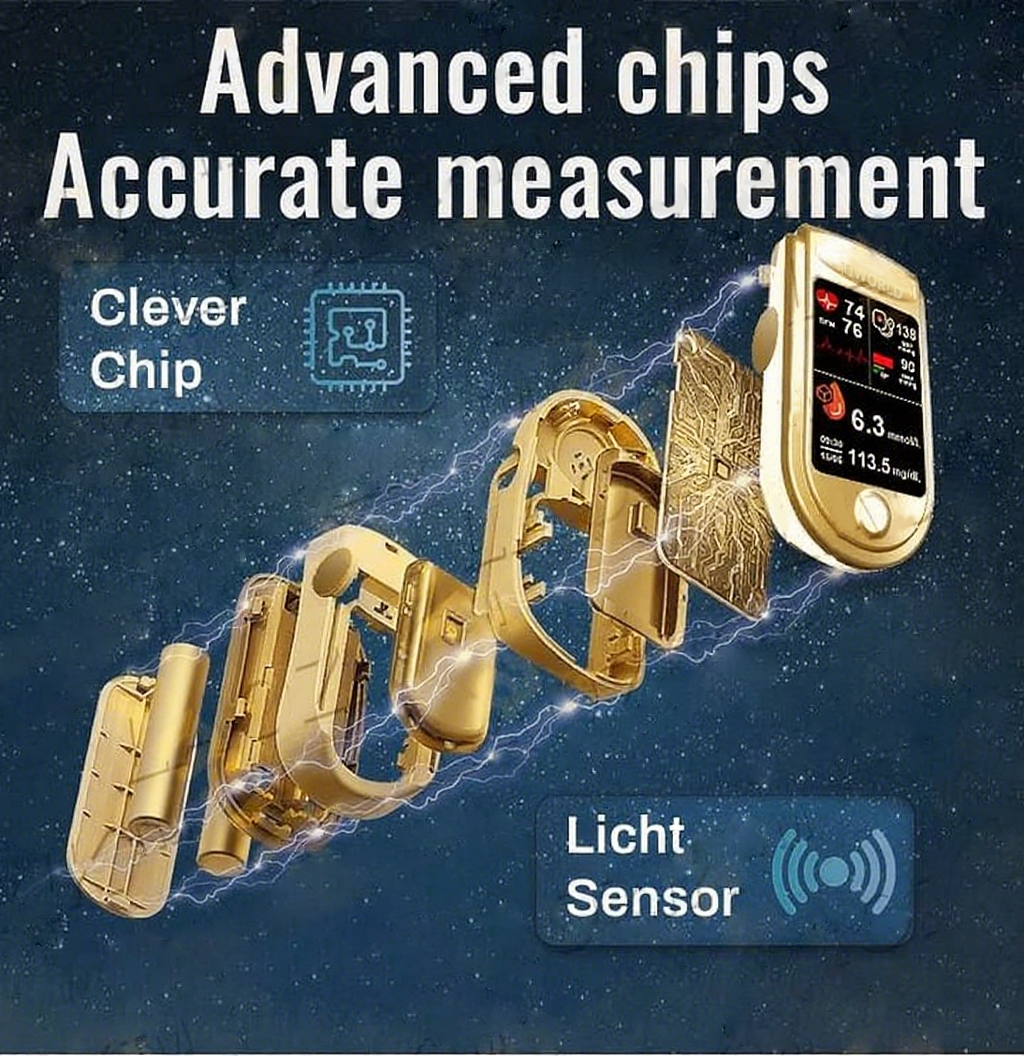 🔥Final 3 Hours: 70% OFF🏆Develops Newly Launched Non-Invasive Smart Glucose Meter✅ADA Approved