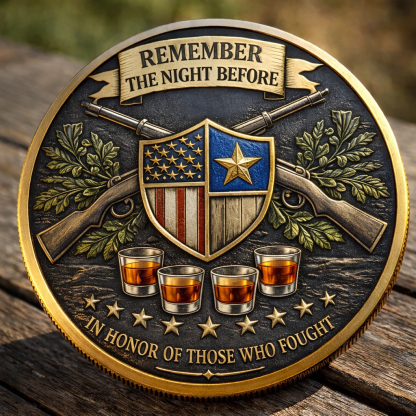 🏆Flash Sale 60% OFF - “Remember the Night Before” Commemorative Coin