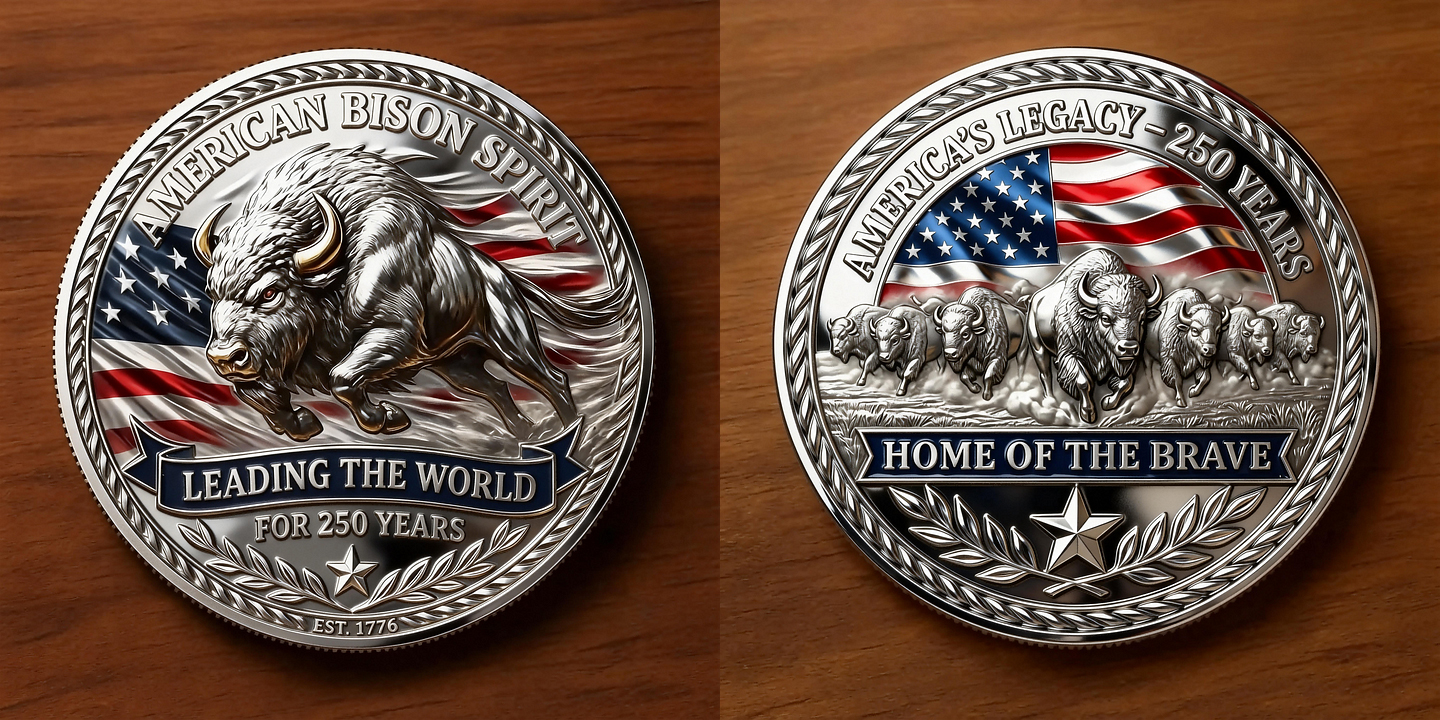 🏆Flash Sale 60% OFF - 🦬American Bison Spirit Commemorative Coin